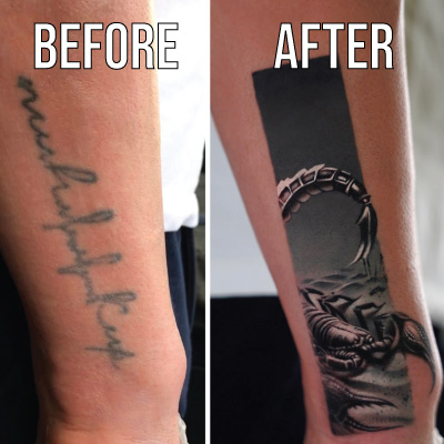 Cover Up Tattoo